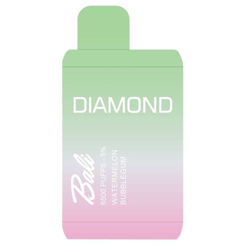 Bali Diamond 6500 Puffs - Watermelon Bubblegum image 0