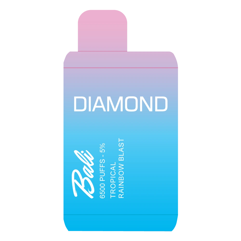 Bali Diamond 6500 Puffs - Tropical Rainbow Blast image 0