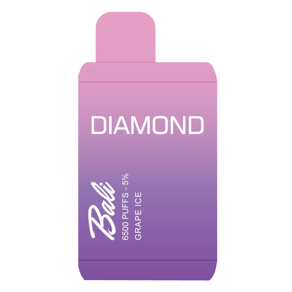 Bali Diamond 6500 Puffs - Grape Ice image 0