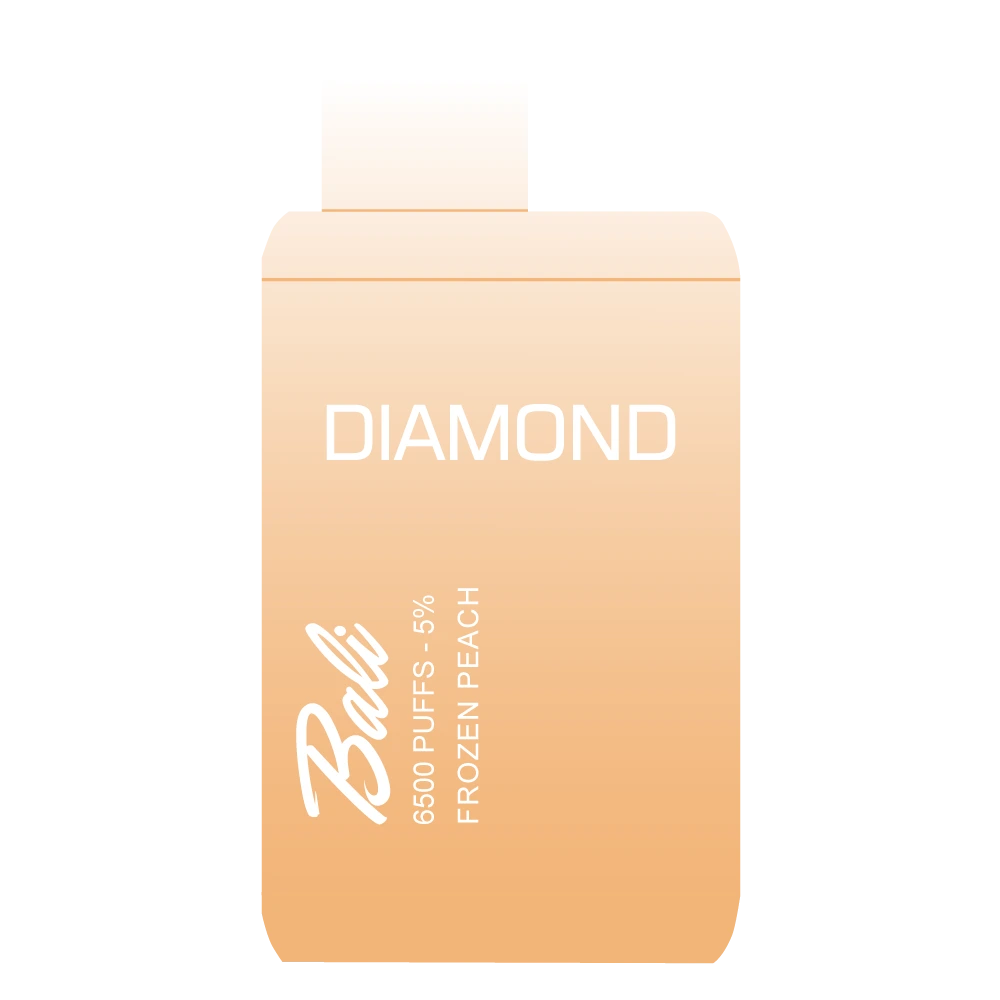 Bali Diamond 6500 Puffs - Frozen Peach image 0