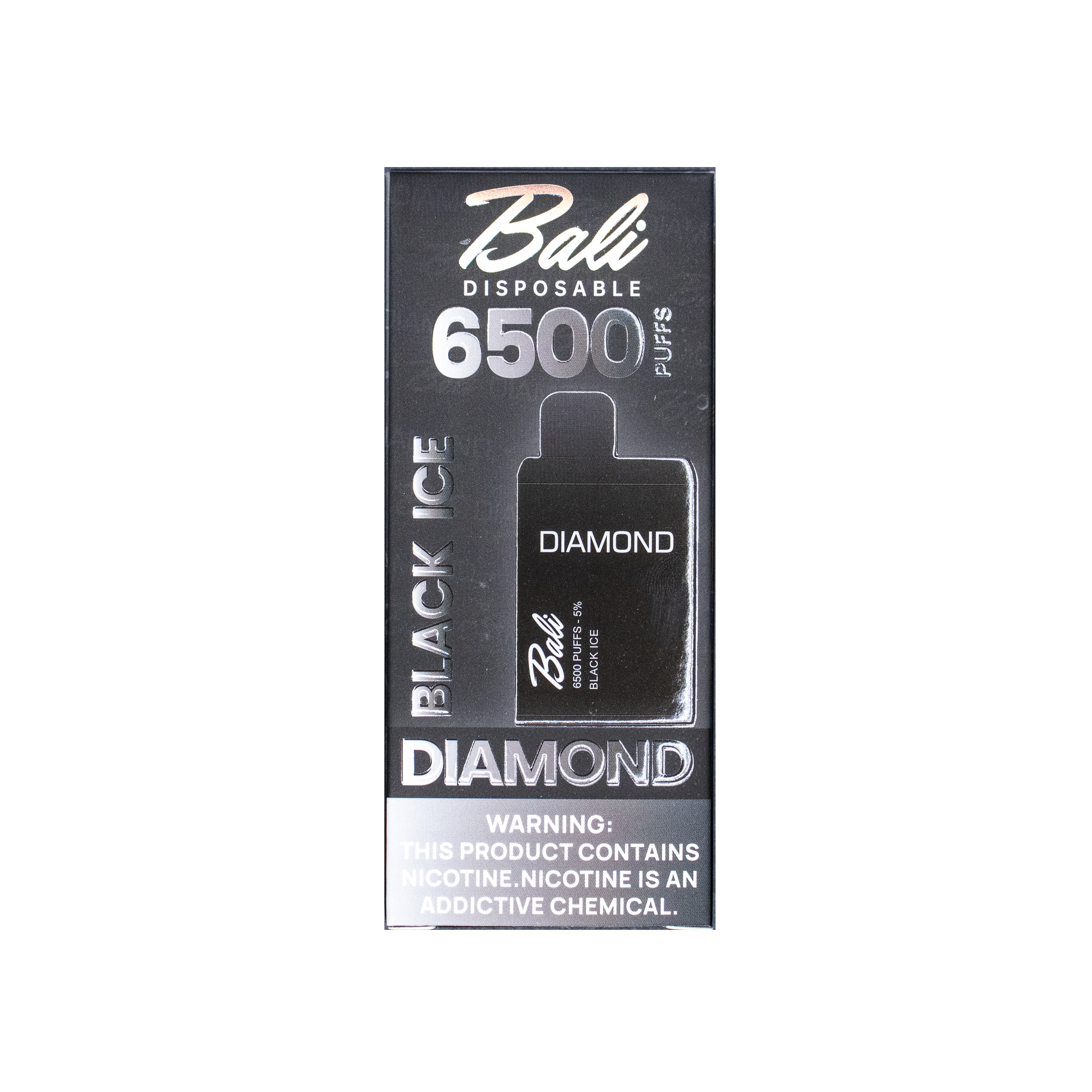 Bali Diamond 6500 Puffs - Black Ice