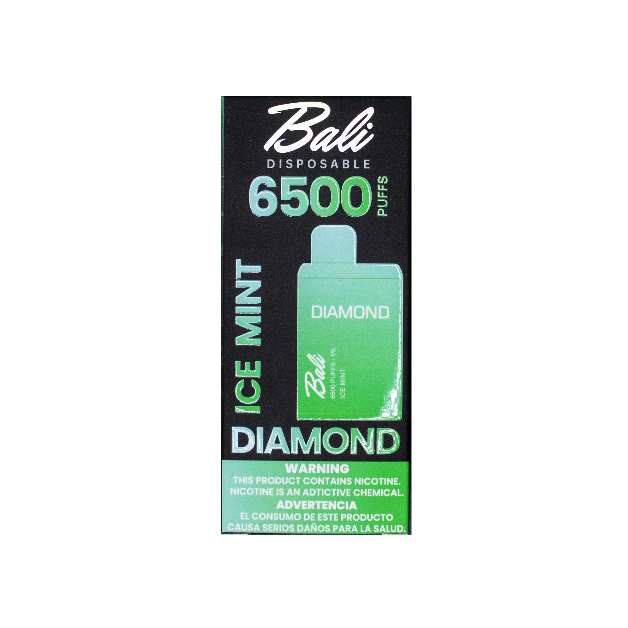 Bali Diamond 6500 Puffs - Black Ice