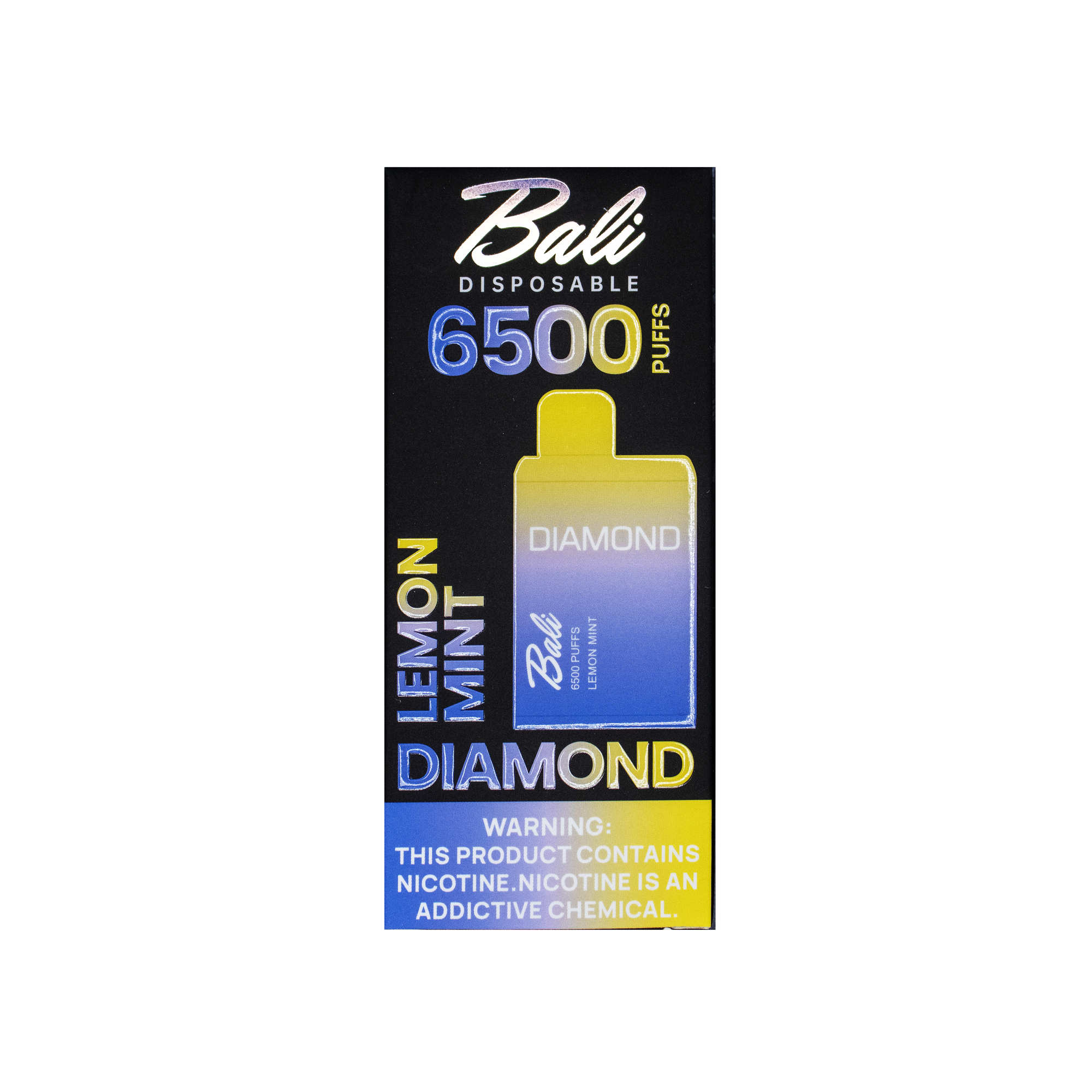 Bali Diamond 6500 Puffs - Black Ice