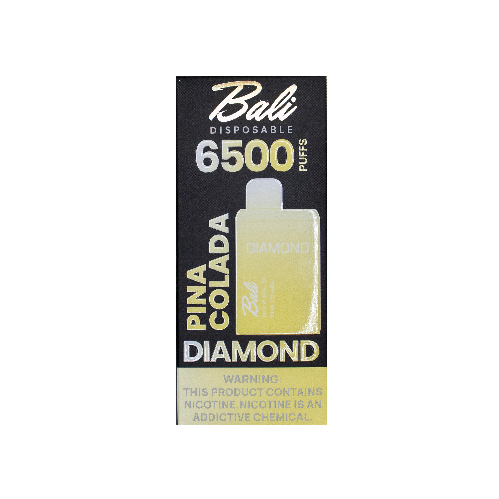 Bali Diamond 6500 Puffs - Black Ice