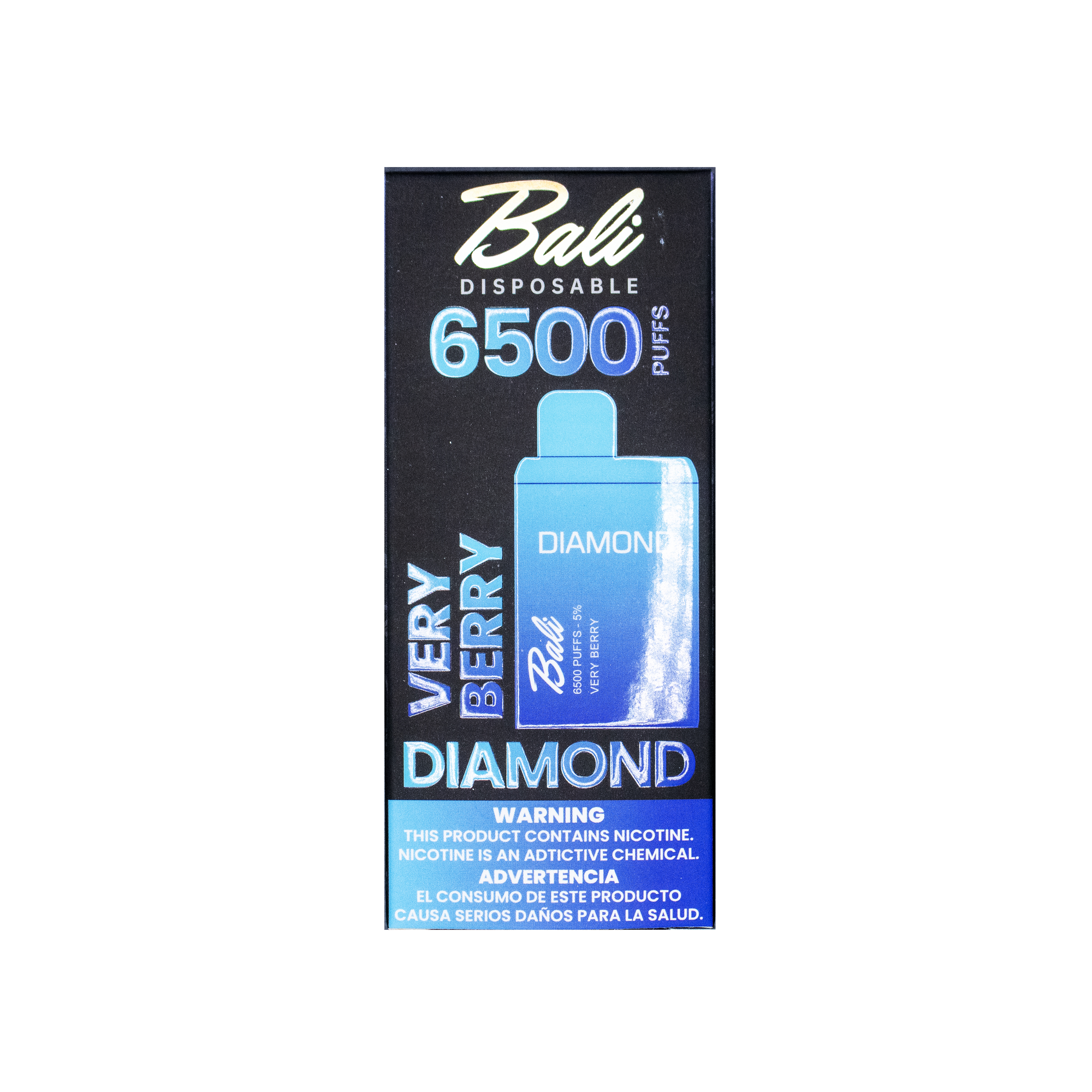 Bali Diamond 6500 Puffs - Black Ice
