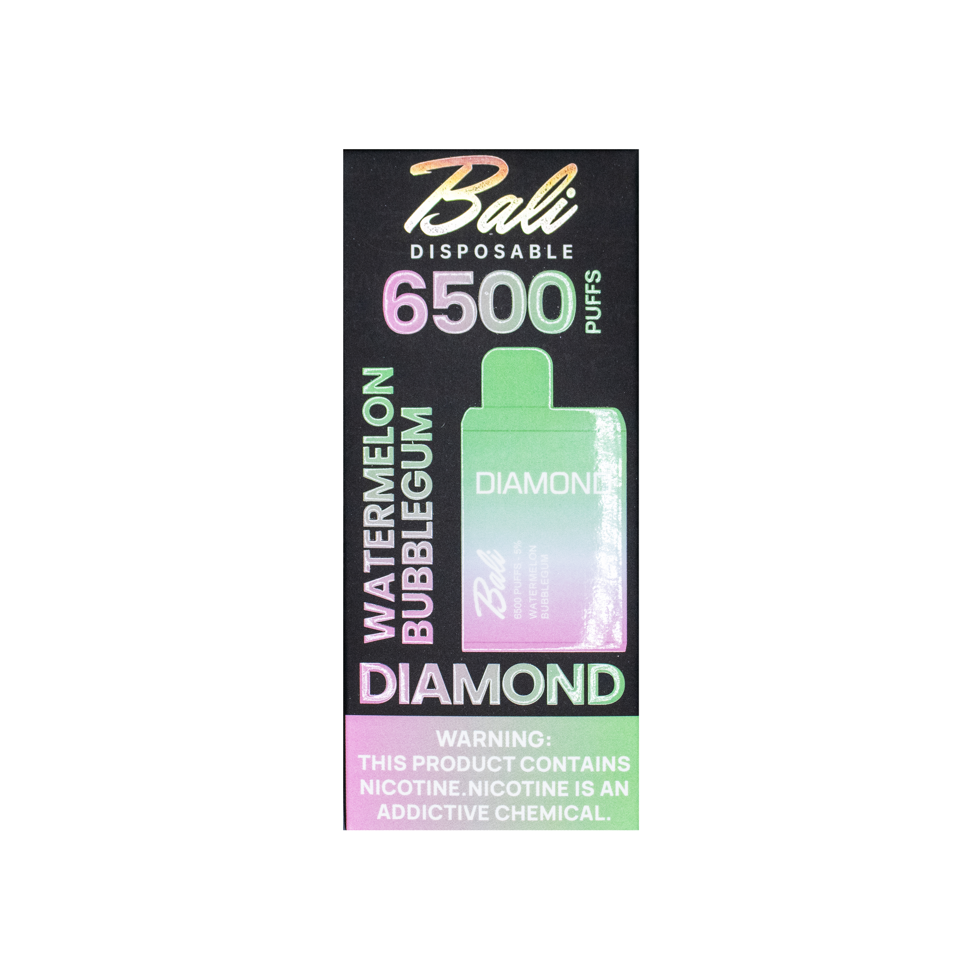 Bali Diamond 6500 Puffs - Black Ice